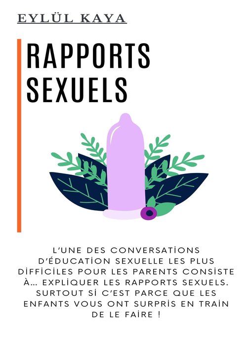 Title details for Rapports sexuels by Eylül Kaya - Available